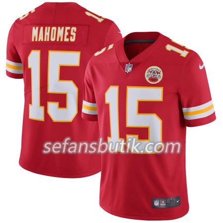 Kansas City Tröjor Chiefs Patrick Mahomes 15 Nike Röd - Herr Kansas City Tröjor Chiefs Patrick Mahomes 15 Nike Röd - Herr